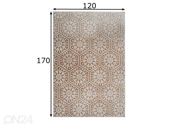 Matto 120x170 cm mitat