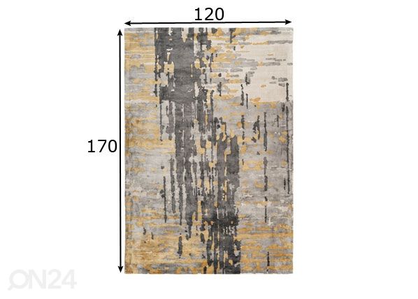 Matto 120x170 cm mitat