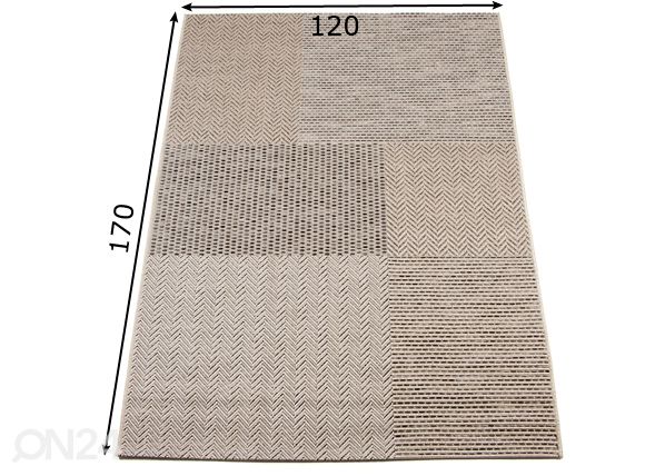 Matto 120x170 cm mitat