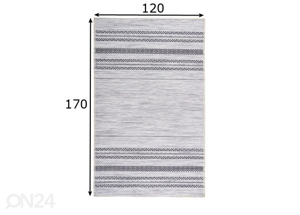 Matto 120x170 cm mitat