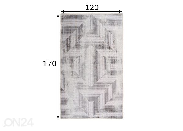 Matto 120x170 cm mitat