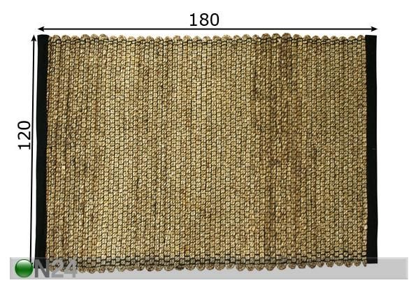 Matto 120x180 cm mitat