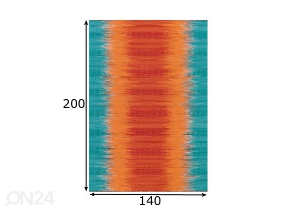 Matto 140x200 cm mitat