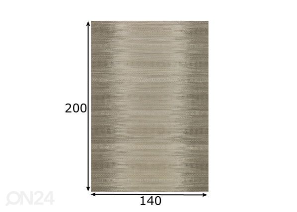 Matto 140x200 cm mitat