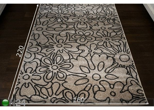 Matto 160x220 cm mitat