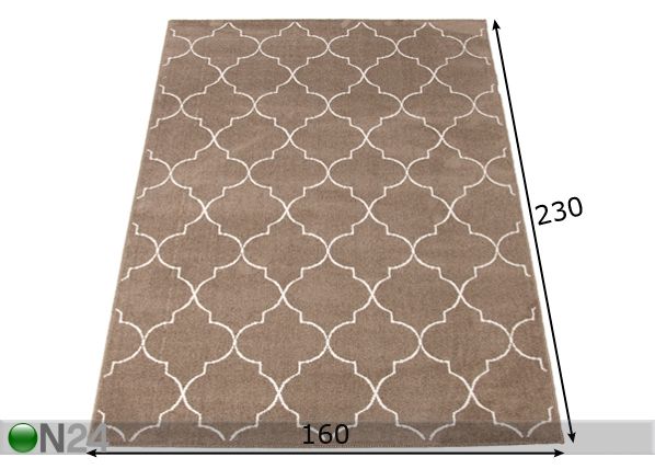 Matto 160x230 mitat