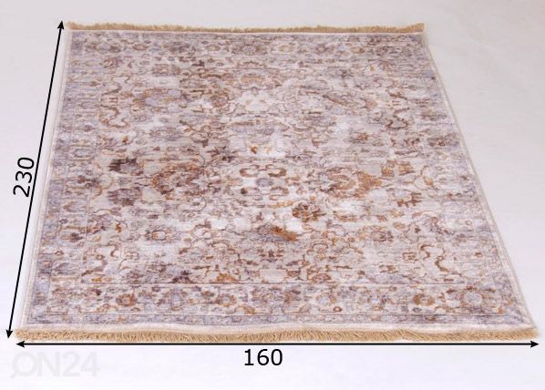 Matto 160x230 cm mitat