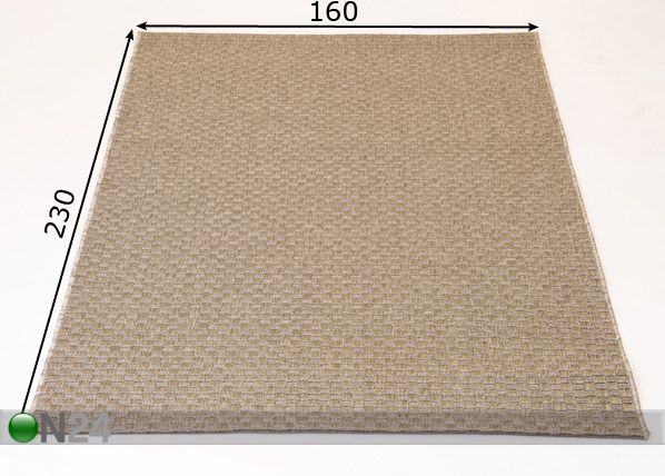 Matto 160x230 cm mitat