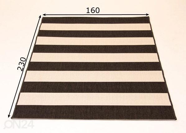 Matto 160x230 cm mitat