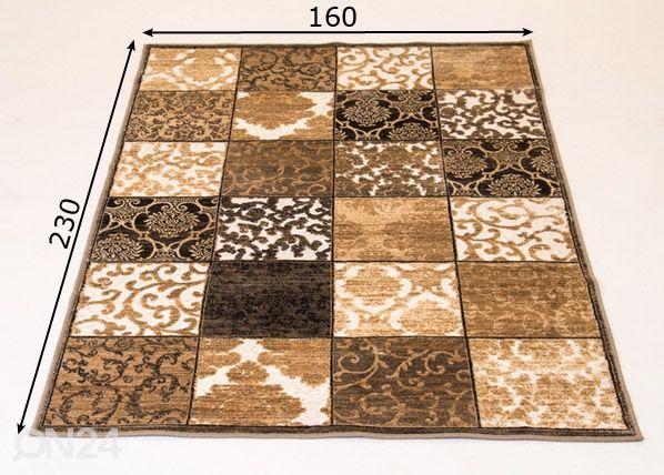 Matto 160x230 cm mitat