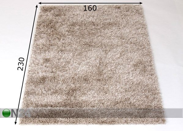 Matto 160x230 cm mitat
