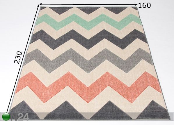 Matto 160x230 cm mitat
