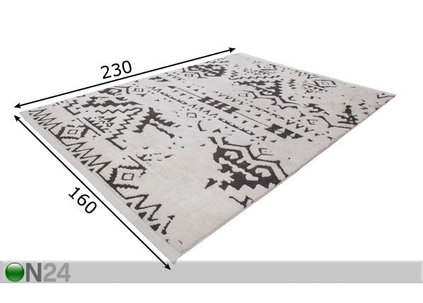 Matto 160x230 cm mitat