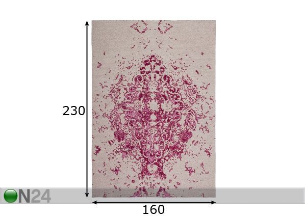 Matto 160x230 cm mitat