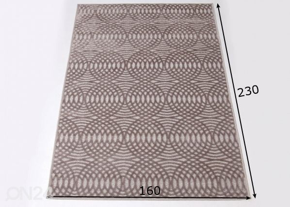Matto 160x230 cm mitat