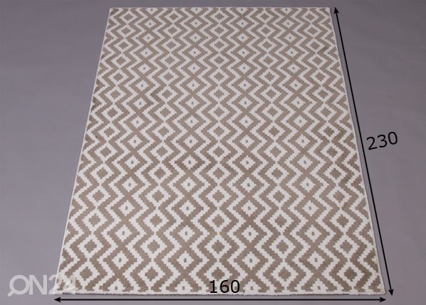 Matto 160x230 cm mitat