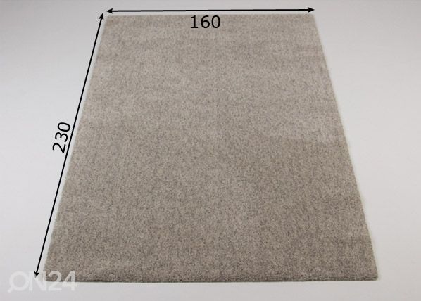 Matto 160x230 cm mitat