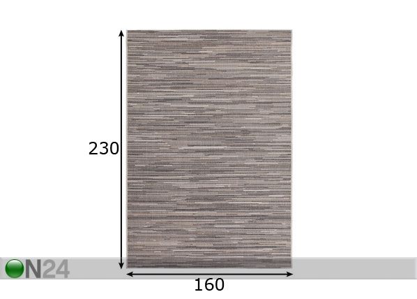 Matto 160x230 cm mitat