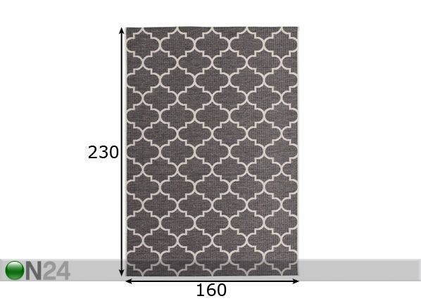 Matto 160x230 cm mitat