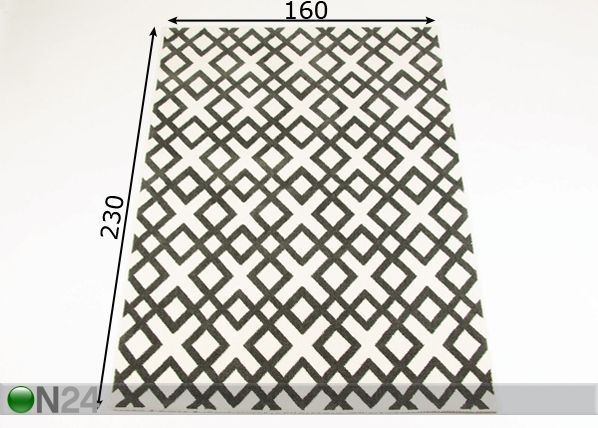 Matto 160x230 cm mitat