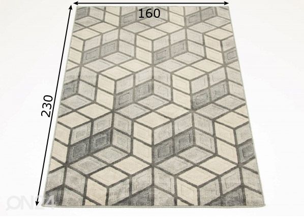Matto 160x230 cm mitat