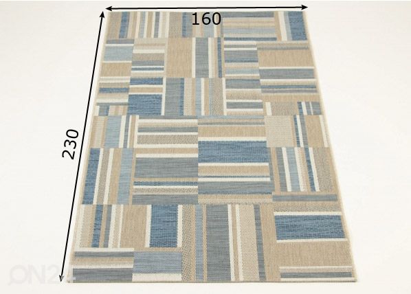 Matto 160x230 cm mitat