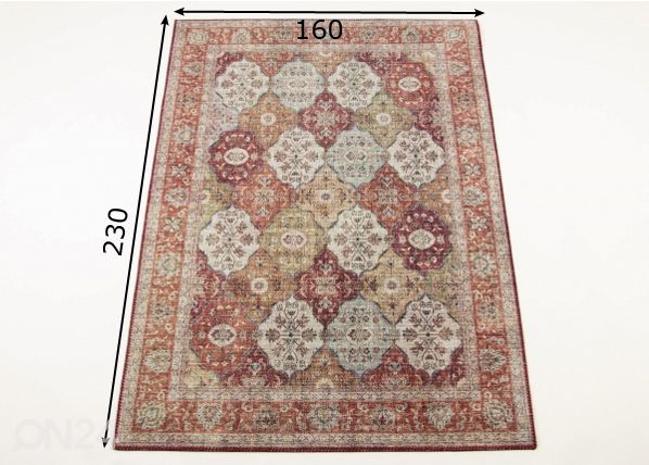 Matto 160x230 cm mitat