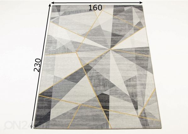 Matto 160x230 cm mitat