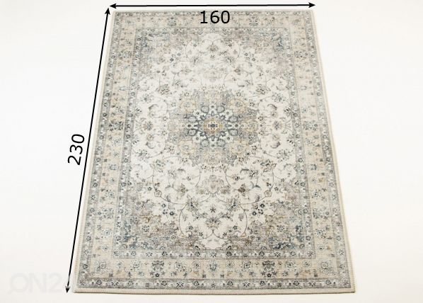 Matto 160x230 cm mitat