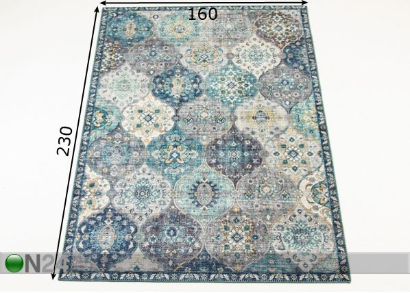 Matto 160x230 cm mitat