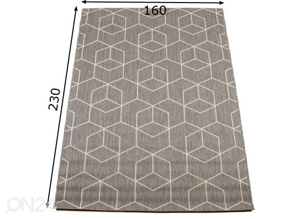 Matto 160x230 cm mitat