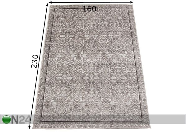 Matto 160x230 cm mitat