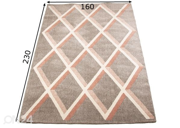 Matto 160x230 cm mitat