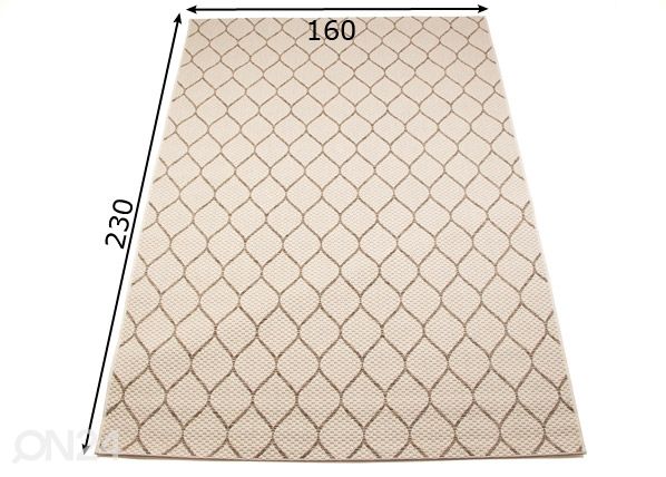 Matto 160x230 cm mitat