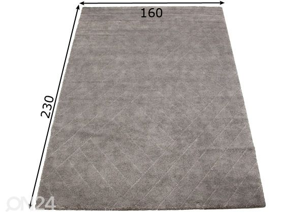 Matto 160x230 cm mitat