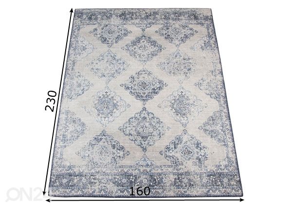 Matto 160x230 cm mitat