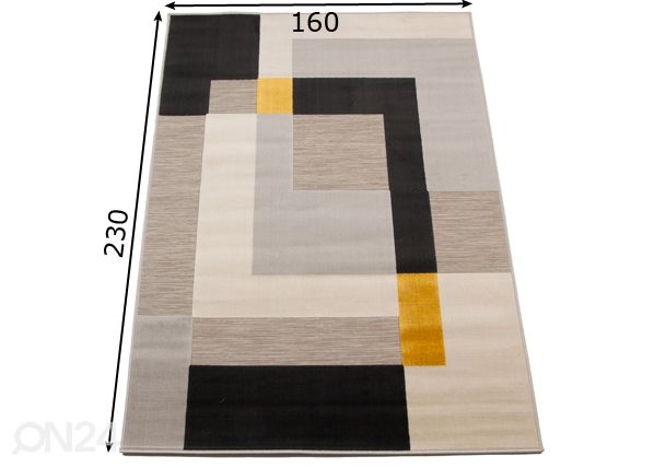 Matto 160x230 cm mitat