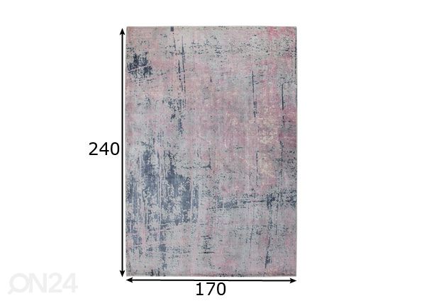 Matto 170x240 cm mitat