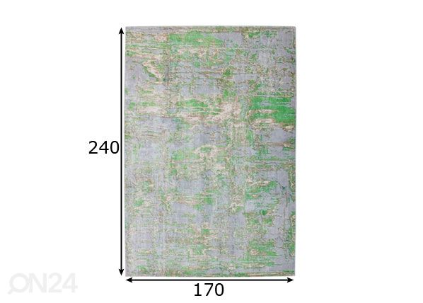 Matto 170x240 cm mitat