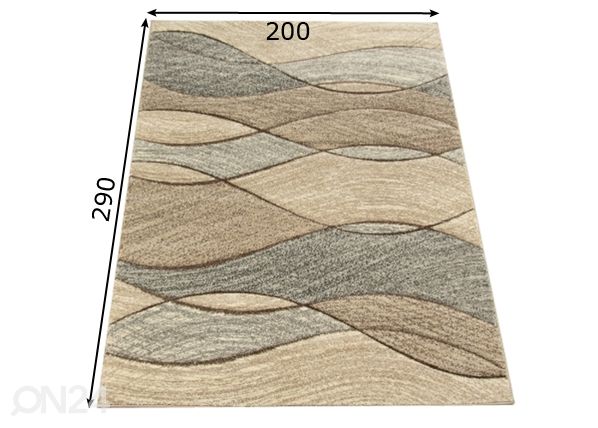 Matto 200x290 cm mitat