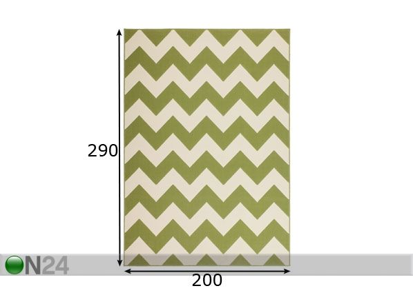Matto 200x290 cm mitat
