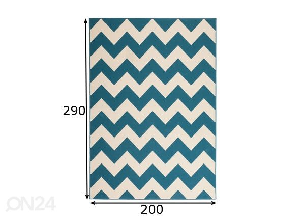 Matto 200x290 cm mitat