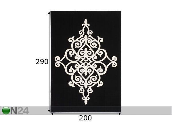 Matto 200x290 cm mitat