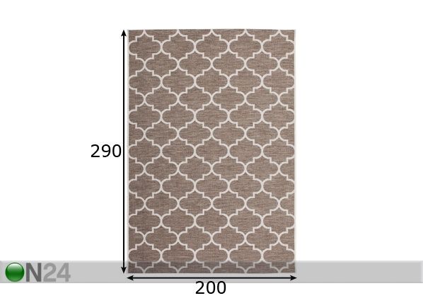 Matto 200x290 cm mitat