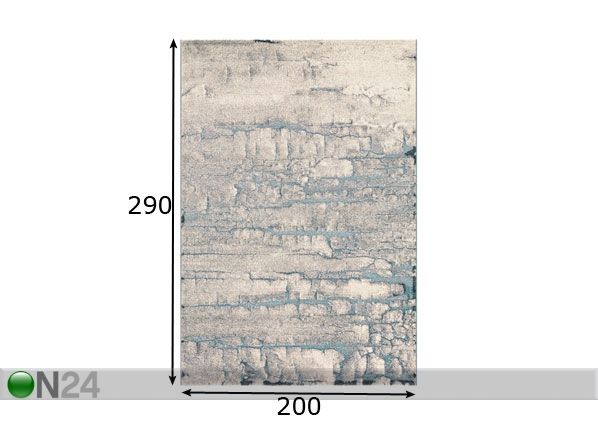 Matto 200x290 cm mitat