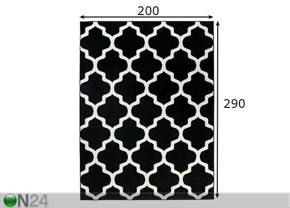 Matto 200x290cm mitat