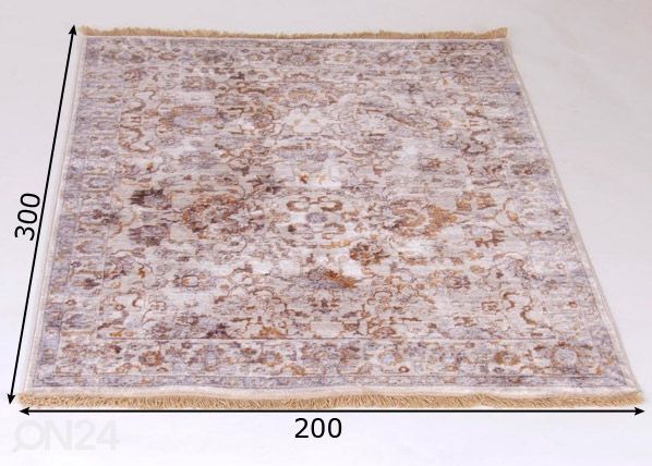 Matto 200x300 cm mitat