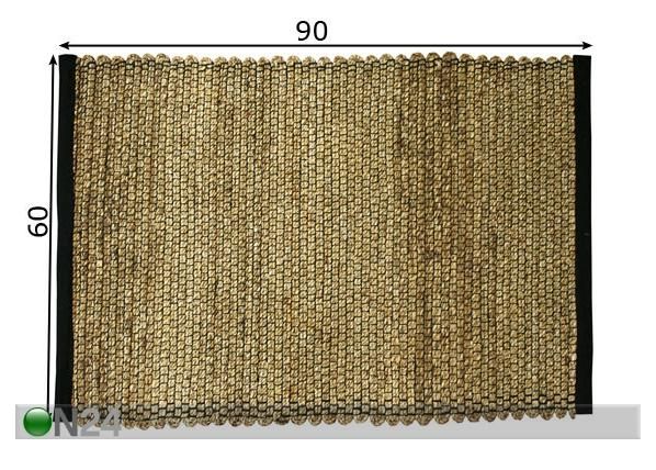 Matto 60x90 cm mitat