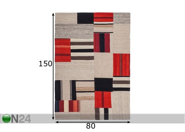 Matto 80x150 cm mitat
