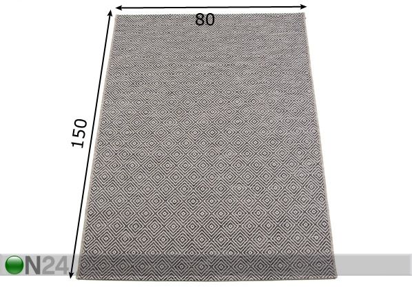 Matto 80x150 cm mitat